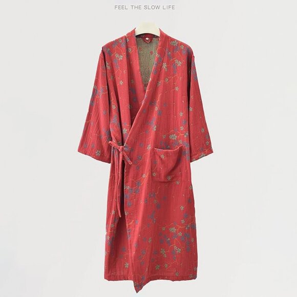 Princess Bride Other - PRINCESS BRIDE Cotton Gauze Japanese Yukata Bathrobe L